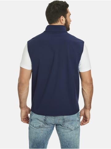 Jan Vanderstorm Softshell Weste DEMETRI in dunkelblau