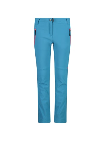 cmp Outdoorhose LONG SOFTSHELL in Blau