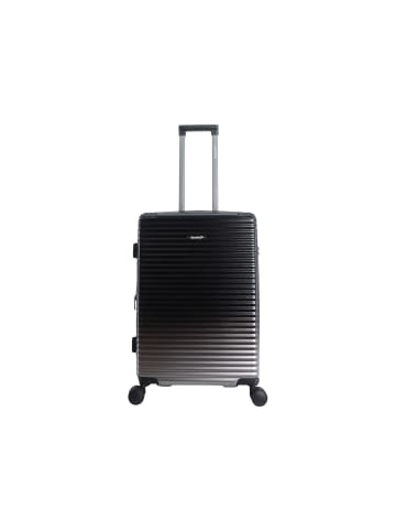 Saxoline SX Blue Elite Trolley TSA Zahlenschloss Spinner 66 cm in black gradient
