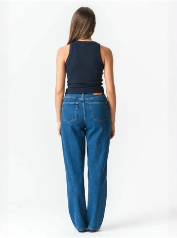 TeeShoppen Top Ribbed in Blue