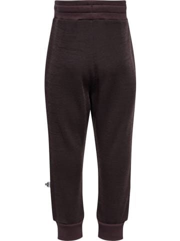 Hummel Kinder Sweat Pants "Hmlmini Wool Pants" in Braun