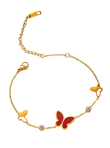 ENGELSINN Armband in Rot