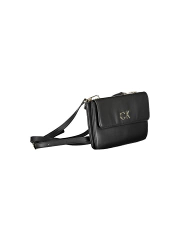Calvin Klein Schwarze Polyester-Handtasche