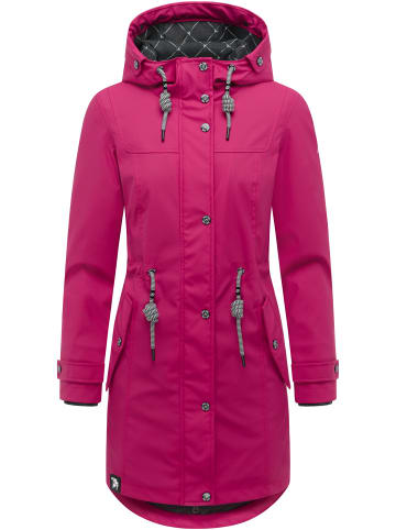PEAK TIME Regenjacke L60042 in Sangria