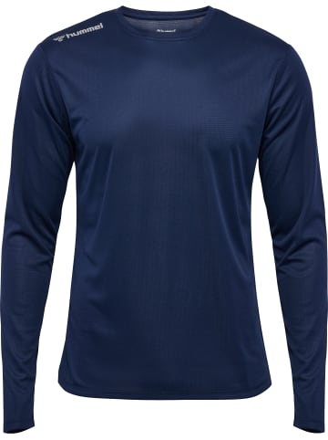Hummel Hummel T-Shirt Hmlrun Laufen Herren in BLACK IRIS