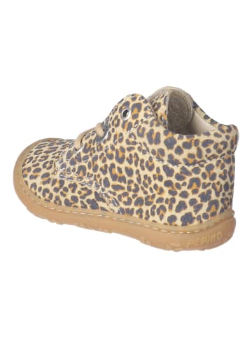 PEPINO Lauflern Schnürstiefel Kaltfutter in beige