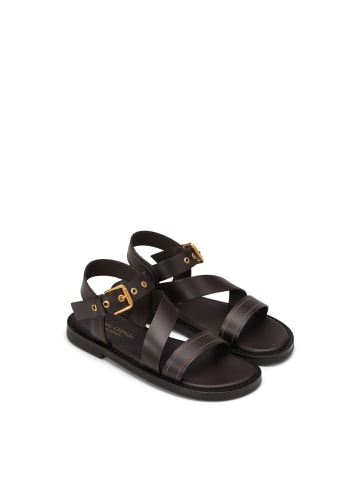 Marc O'Polo Sandale Model Stina in Burnt Coffee