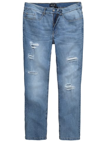 Men Plus Jeanshose in blue denim