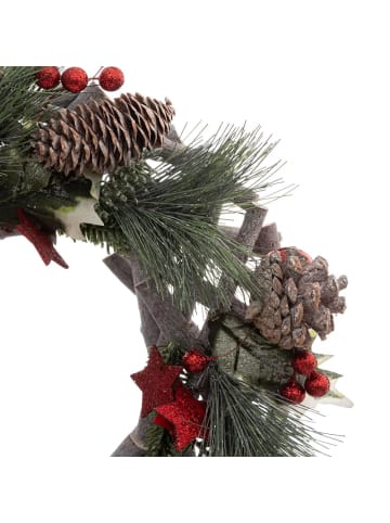 Atmosphera Créateur d'intérieur Weihnachtskranz in mehrfarben