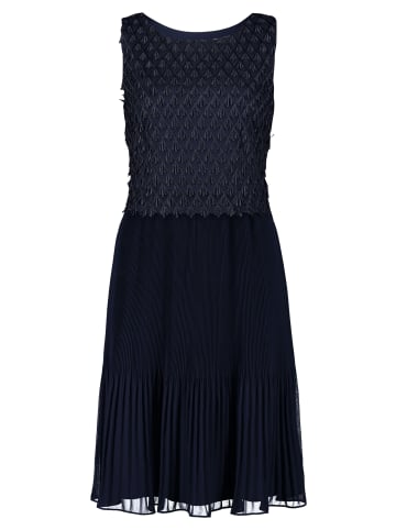 Vera Mont Cocktailkleid mit Plissee in Night Sky