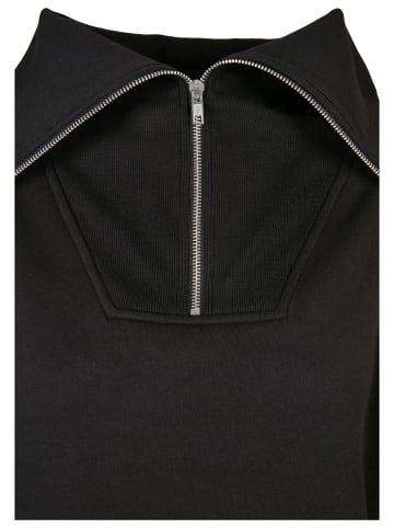 Urban Classics Urban Classics Damen Ladies Oversized High Neck Troyer Crew in black
