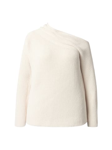 Ulla Popken Pullover in perlweiß
