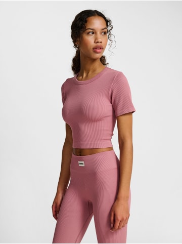 Hummel T-Shirt Hmlpulse Damen in WISTFUL MAUVE