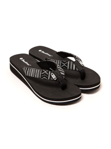 Brasileras Zehentrenner "Maya" in Schwarz