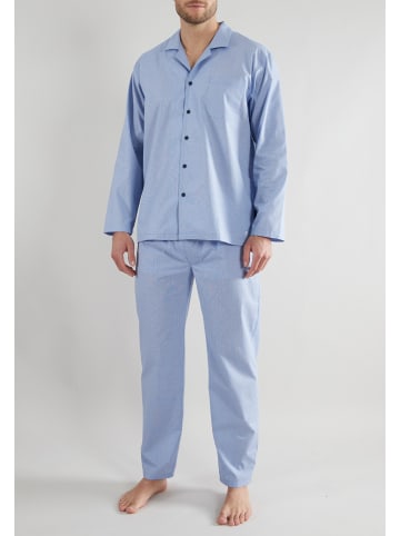 Tom Tailor Pyjama Oss in blau-hell-Karo