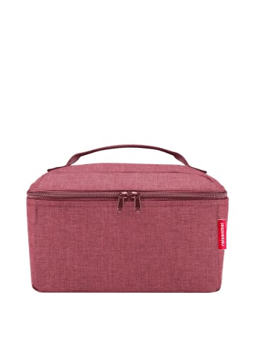 Reisenthel travelling - Beautycase 27 cm (leo vanilla) in twist maroon