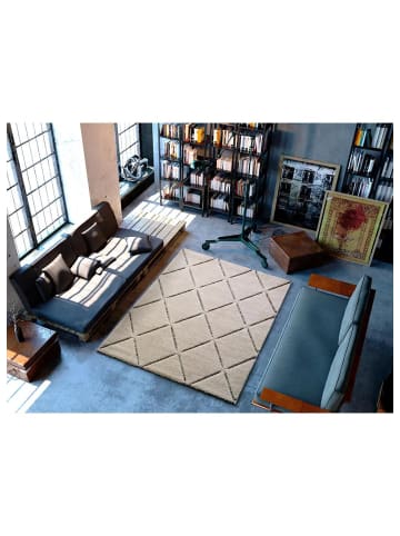 Atticgo Hochflor-Teppich SWANSEA in weiß