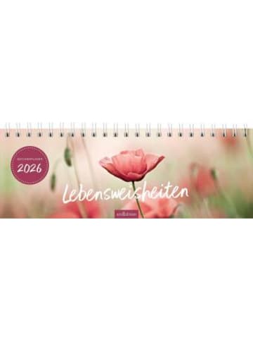 ars edition Kalender - Tischkalender Lebensweisheiten 2026