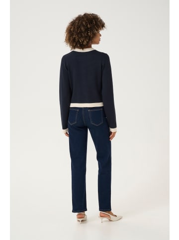 CULTURE Strickjacke CUaio Classic fit in Dress Blues Solid