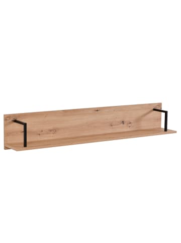 Homestyle4u Wandregal 138x24x19 in Braun