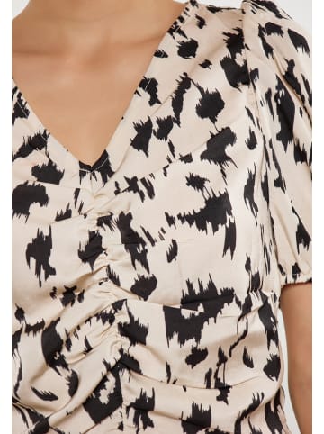 faina Damen Bluse in Beige Mehrfarbig