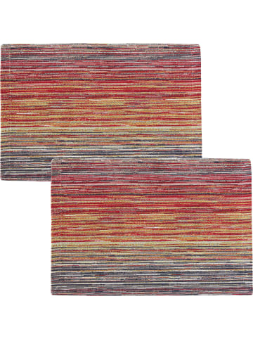 Sander Jacquard Tischset 2er-Pack Tai in bunt