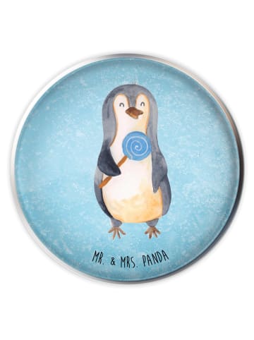 Mr. & Mrs. Panda Waschbecken Stöpsel Pinguin Lolli ohne Spruch in Eisblau