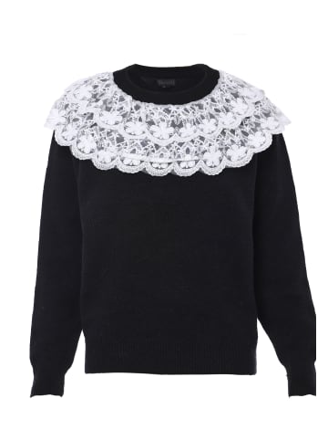 NAEMI Damen Sweater in SCHWARZ