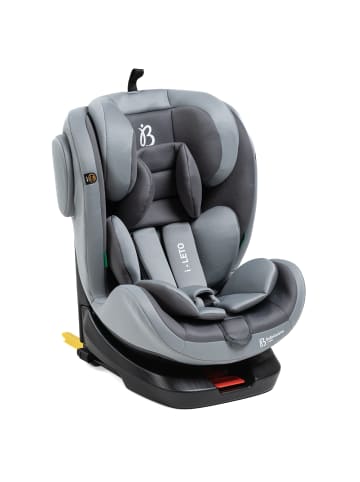 BeBelissimo Kindersitz I-SIZE 40-150 cm, 360, Kinderautositz - Leto in Grau