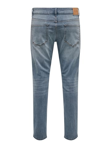 ONLY & SONS Slim Fit Jeans in Dark Blue Denim