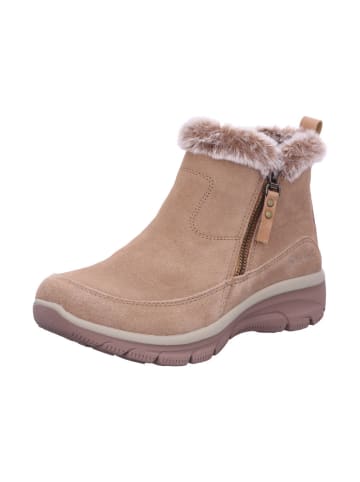 Skechers Damen Winterschuhe warm EASY GOING - COOL ZIP! in Beige