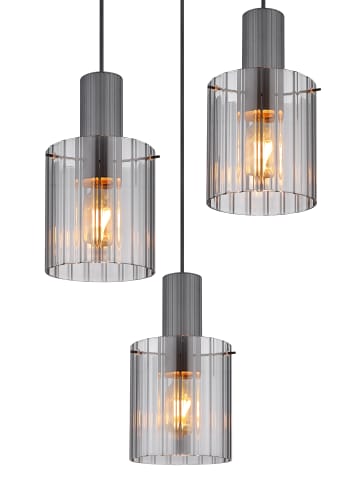 Globo lighting Hängeleuchte "TULIVAR" in gray
