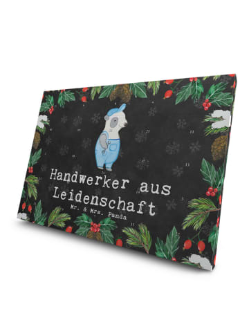 Mr. & Mrs. Panda Tee Adventskalender Handwerker Leidenschaft mit... in Kreidetafel