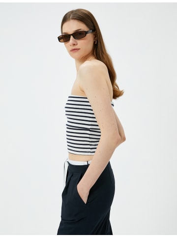 KOTON Tanktop in Marineblau Gestreift