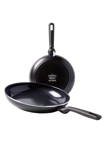GREENPAN Pfannen-Set Memphis (CC001663-001) in schwarz