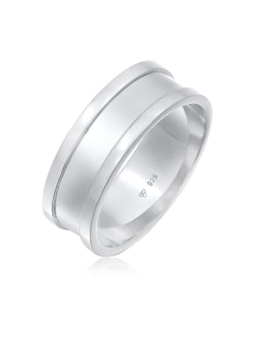 KUZZOI Ring für Herren in silber