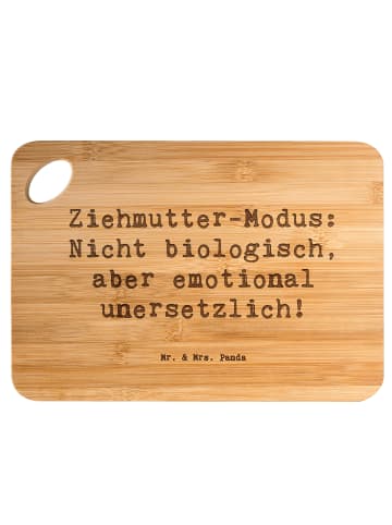 Mr. & Mrs. Panda Brett Spruch Ziehmutter Modus mit Spruch in Braun