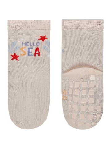 Sterntaler ABS Socken 2er-Pack Hello Sea in lichtrosa