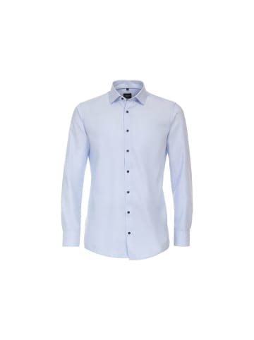 Katt Langarm FreizeitHemd für Herren in blau