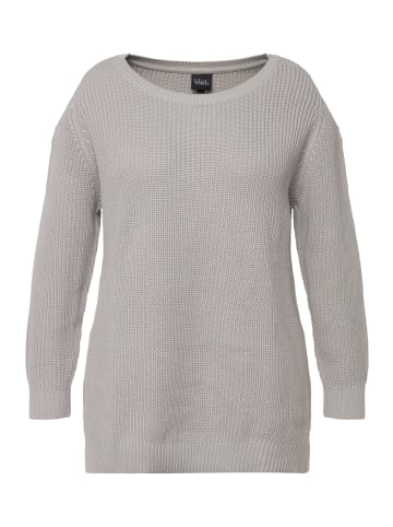 Ulla Popken Pullover in dunkles anthrazit