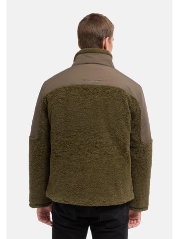 STONE HARBOUR Plüschjacke Riveen XX in Khaki