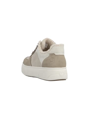 rieker Wahio Low-Top-Sneaker mit Schnürung Beige