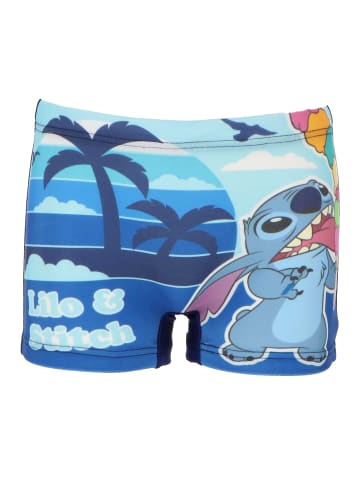 COFI 1453 Lilo & Stitch Schwimmboxer für Jungs in Blau