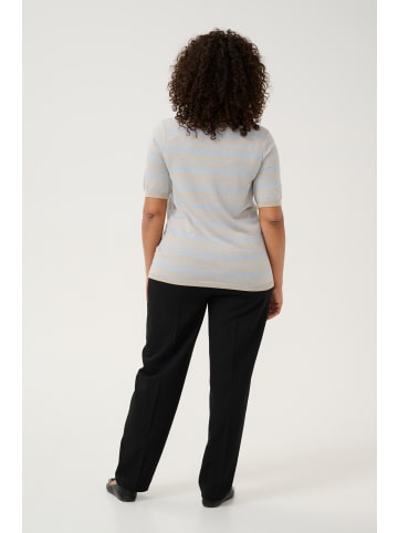 KAFFE curve Strickpullover KClizzy Regular fit in Soft Chambray/FeatherG. Stripe