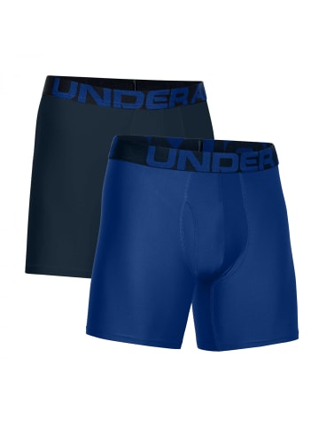 Under Armour Boxershorts Boxerjock 6 Zoll 2P in Blue