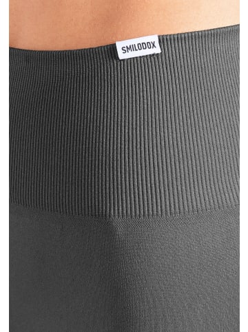 SMILODOX Leggings Trixy Scrunch in Anthrazit
