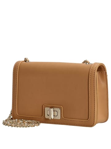 Seidenfelt Kosta - Umhängetasche 19 cm (black) in honey