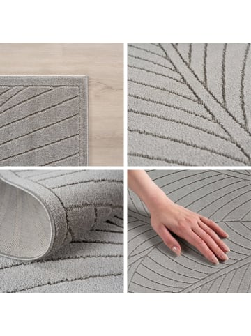 Teppich Boss Indoor Outdoor Teppich Nova 1203 Läufer in Silber