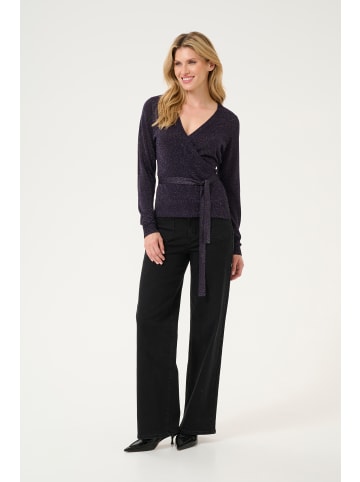 Kaffe Strickjacke KAankra Regular fit in Dawn Purple