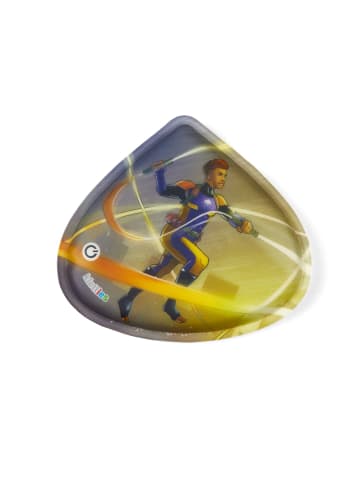 Ergobag Blinkie-Klettie "Superhelden" in Gelb